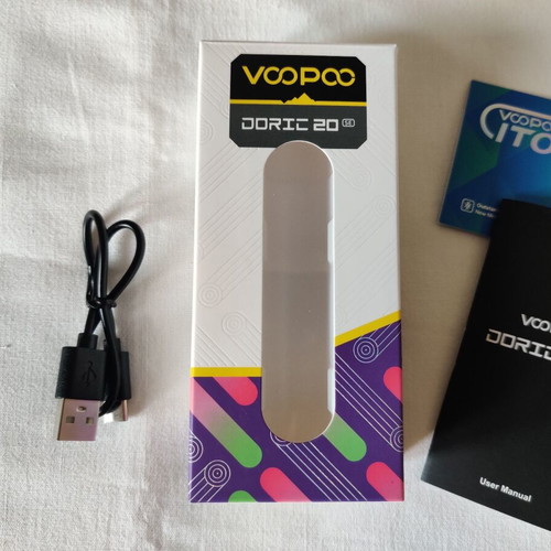 Voopoo Doric 20 SE black vape pod