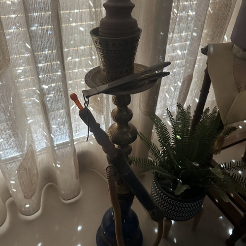 Hookah 70cm and tea set like new