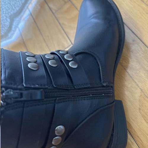 Ankle boots size 38 black like new