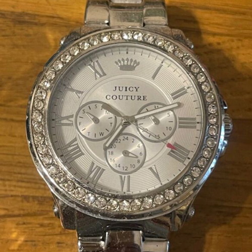 Juicy Couture silver watch like new