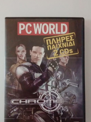 Chrome PC World videogame used, 2 discs without manual