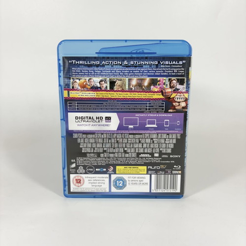 Pixels Blu-ray like new with English subtitles