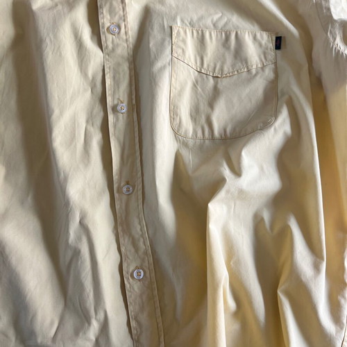 Marlboro Classics men's short-sleeve shirt 3XL, yellow, 100% cotton