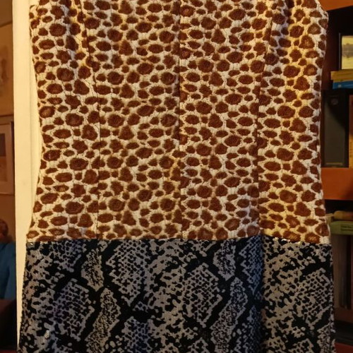 Custo Barcelona dress new, size 3, brown multicolor
