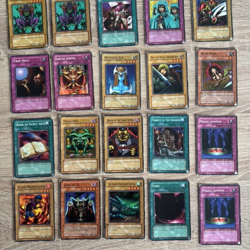 Yu-Gi-Oh! cards authentic pack of 20 used