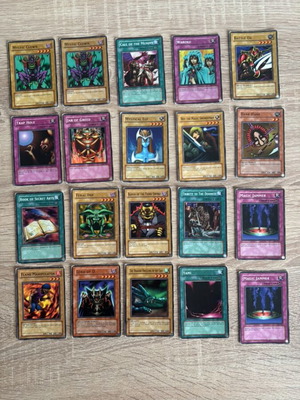 Yu-Gi-Oh! cards authentic pack of 20 used