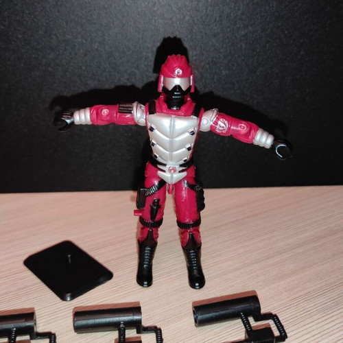 G.I.JOE Crimson Guard Immortal (v1) 1991 figure used, almost complete