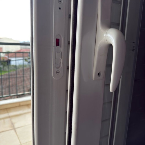 Aluminum window frames like new, pack of 11 with double glazing and shutters