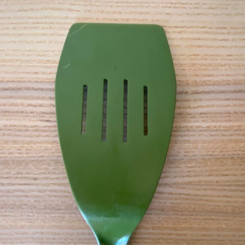 Addis green kitchen utensil set used
