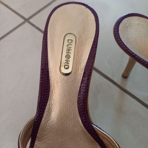 Women's purple pumps size 36 used, good condition