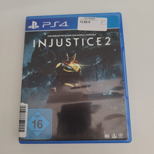Injustice 2 PlayStation 4 game used