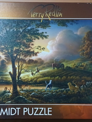 Puzzle Schmidt 1000 pieces used with minor box tears