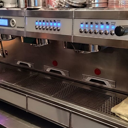 Wega Concept espresso machine 3 groups used, serviced with warranty