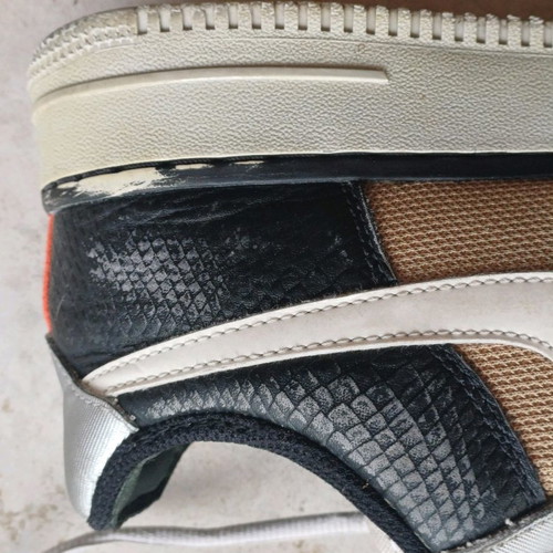 Nike Air Force 1 used athletic shoes size 38.5