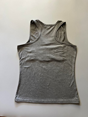 Dolce & Gabbana grey blouse like new with prints and beads