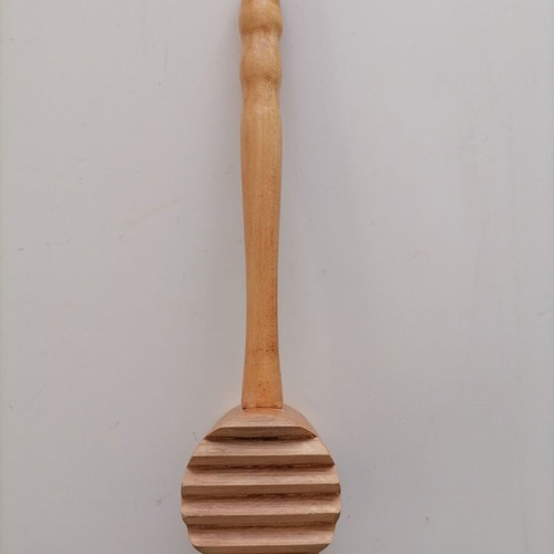 Wooden meat mallet like new with two heads