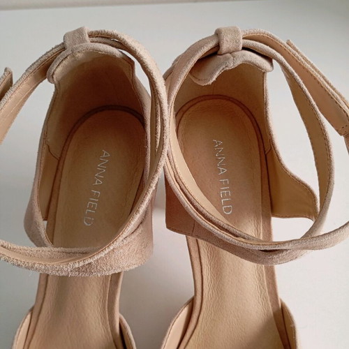 Anna Field leather sandals like new, beige, size 40/41