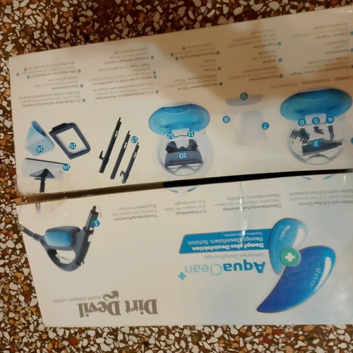 Dirt Devil Aqua Clean steam cleaner lightly used