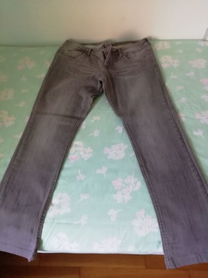 Esmara γκρι τζιν παντελόνι μεταχειρισμένο, size UK16/EU42