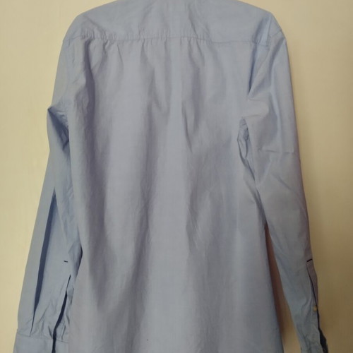 Finest men's long-sleeve shirt size L new, blue