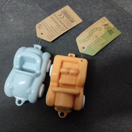 Viking eco-friendly toy cars, set of 2