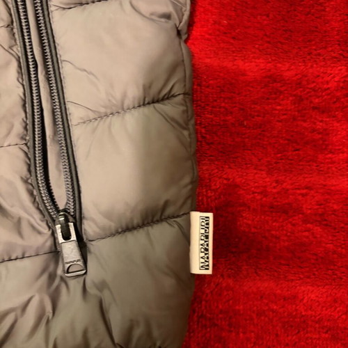 Napapijri jacket gray XL like new without tags