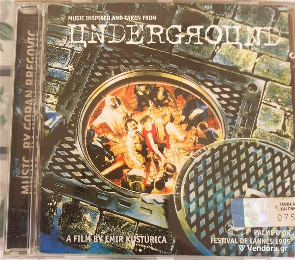 Goran Bregovic, Music Inspired and taken from Underground,CD,Album