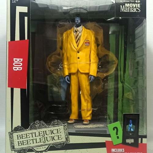McFarlane Movie Maniacs Beetlejuice Bob the Shrinker statue, limited edition