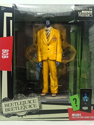 McFarlane Movie Maniacs Beetlejuice Bob the Shrinker statue, limited edition