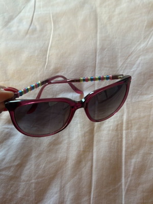 Missoni sunglasses purple with colored arms like new, women's