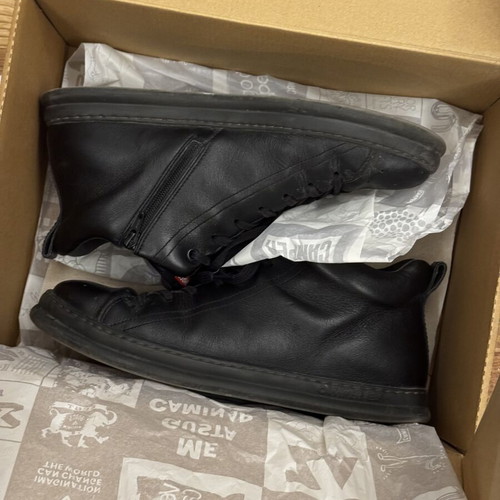 Camper Runner Four black boots size 43 used