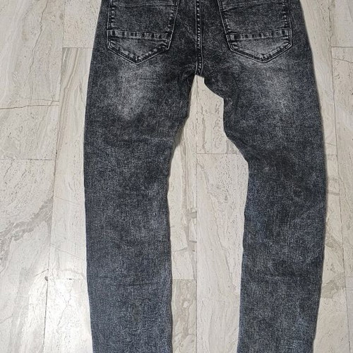 Jean black and grey used, size S