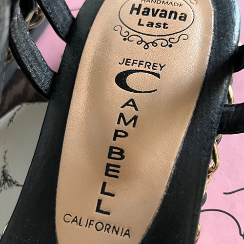 Jeffrey Campbell leather sandals size 39 with studs, like new