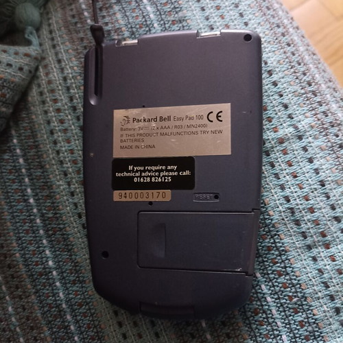 Packard Bell Easypad 100 tablet used without pen