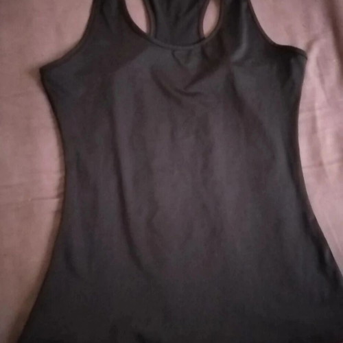 Shein women's athletic top size M black new