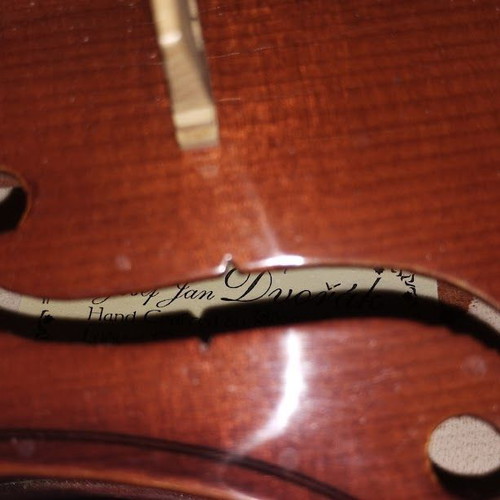 Violin Josef Jan Dvořák 4/4 complete set like new