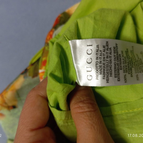 Gucci silk dress size 6 years for girls