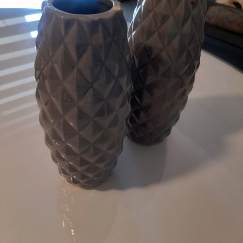 Decorative vases new, gray