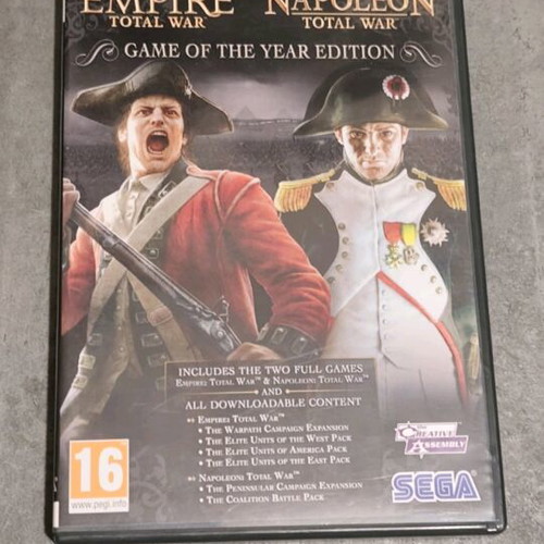 Total War PC DVD games like new with bonus Medieval