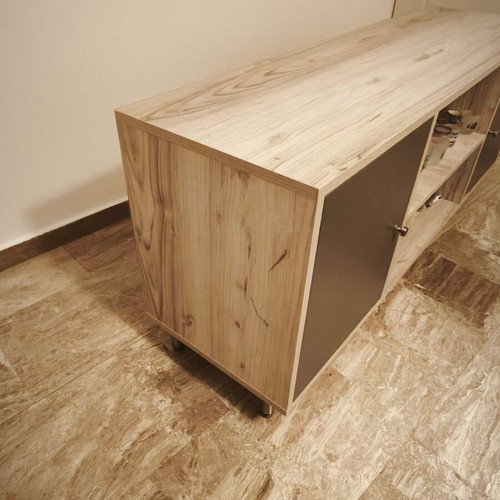 Handmade TV stand like new, 140x60x40 cm