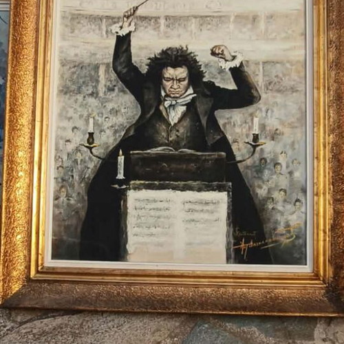 Beethoven painting used