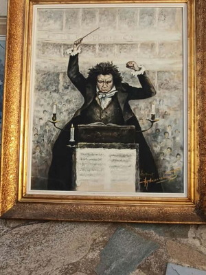 Beethoven painting used