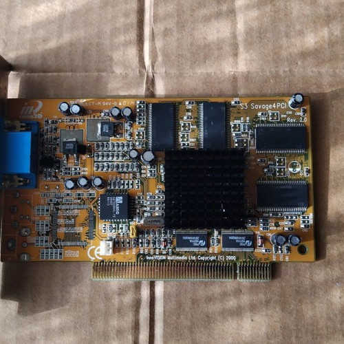 S3 Savage4 Inno3D/InnoVISION 16MB SDR 64bit PCI graphics card like new