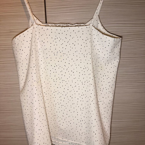 Only blouse like new, size S, black and white