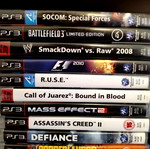PS3 game bundle, 11 games
