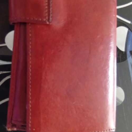 Salvadore men's leather wallet like new, brown
