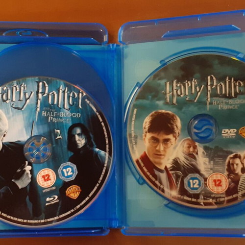Harry Potter And The Half-Blood Prince Blu-Ray used, 3 discs, English subtitles