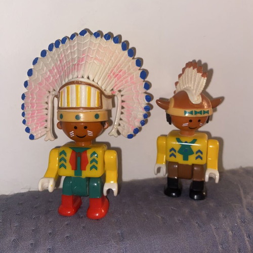 Vintage Pocket Pocahontas figures used, Keenway 90s