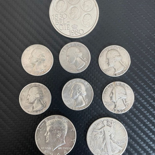 Silver coins