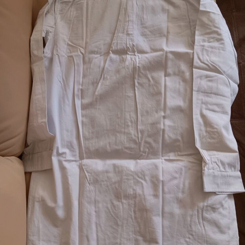 Zara white long-sleeve kaftan like new, size L